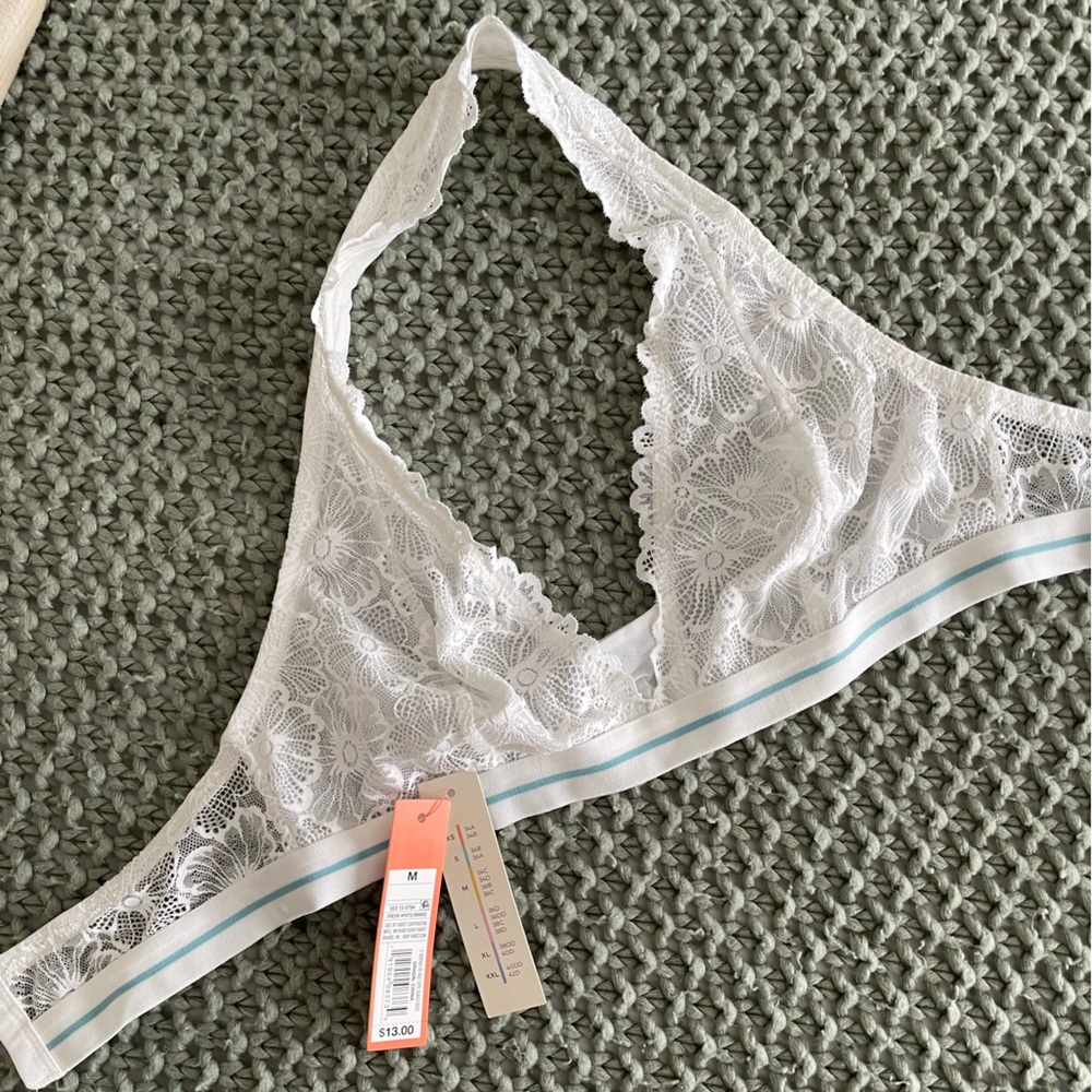 NWT Target Lace Halter Bralette
